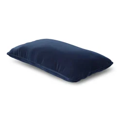 Lucca Velvet Small Pillow - Plush Cascadia Blue