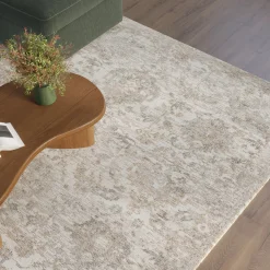 Luna 8 x 10 Rug - Peach Ivory