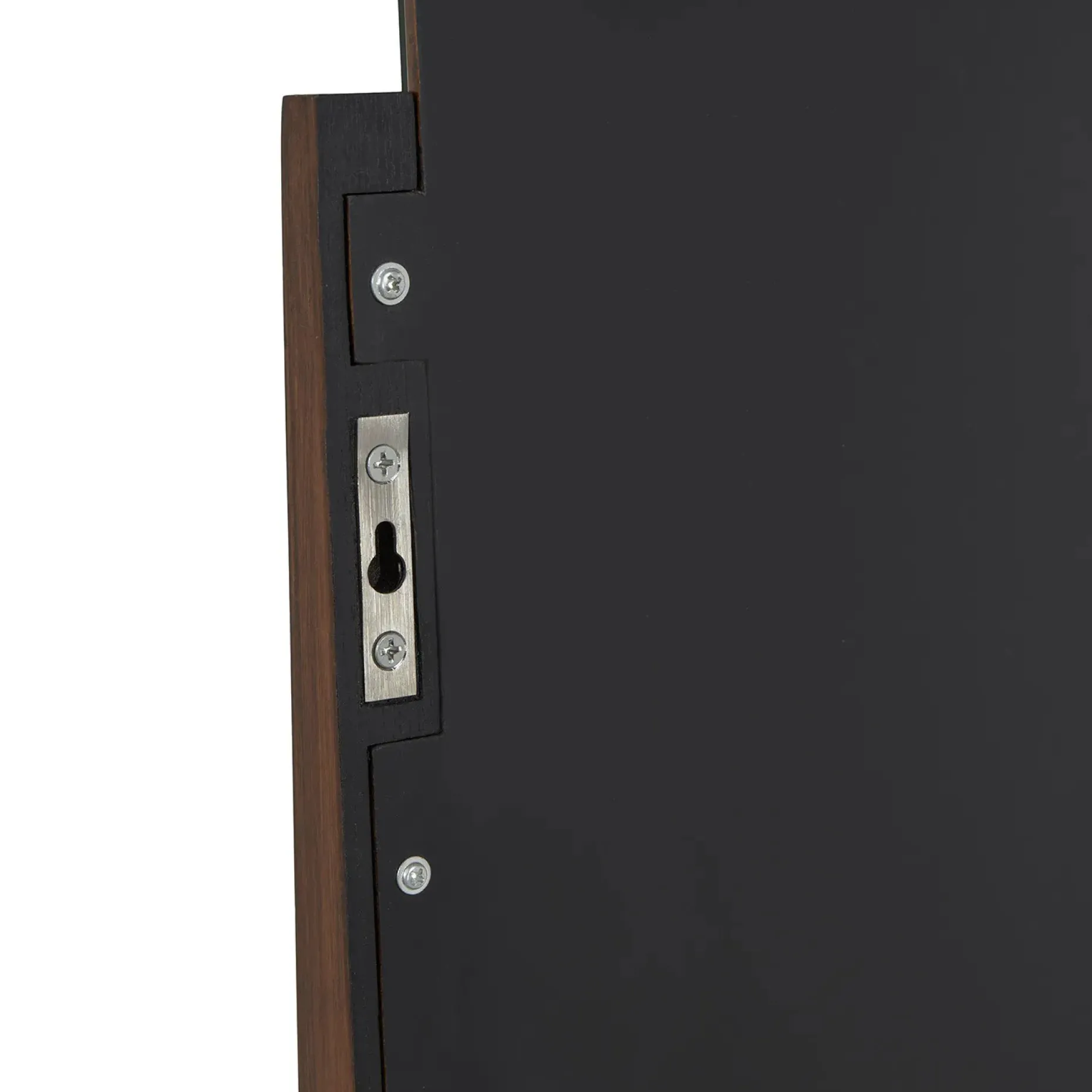 Luras Wall Mirror - Walnut