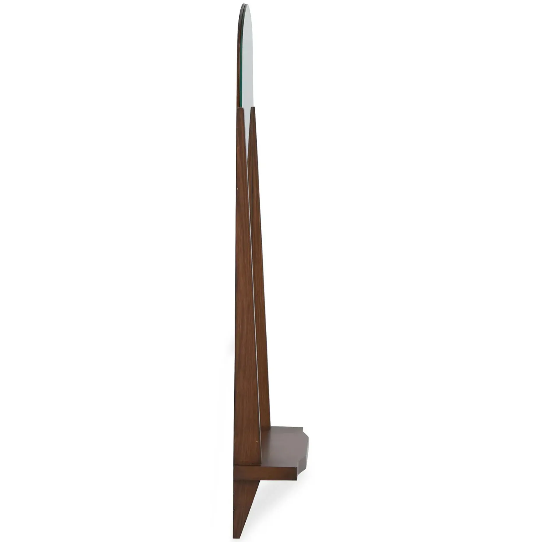 Luras Wall Mirror - Walnut