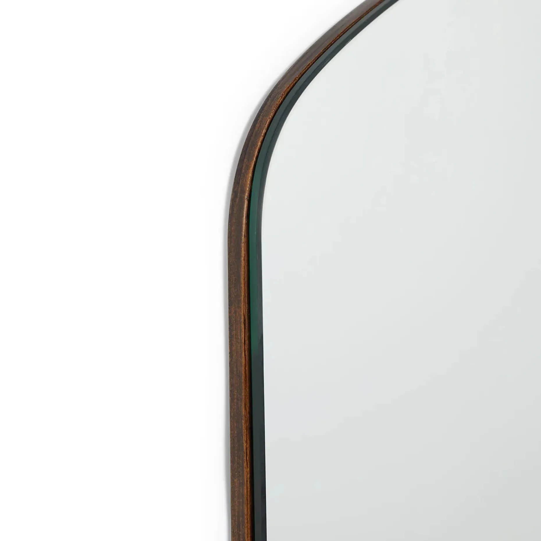 Luras Wall Mirror - Walnut