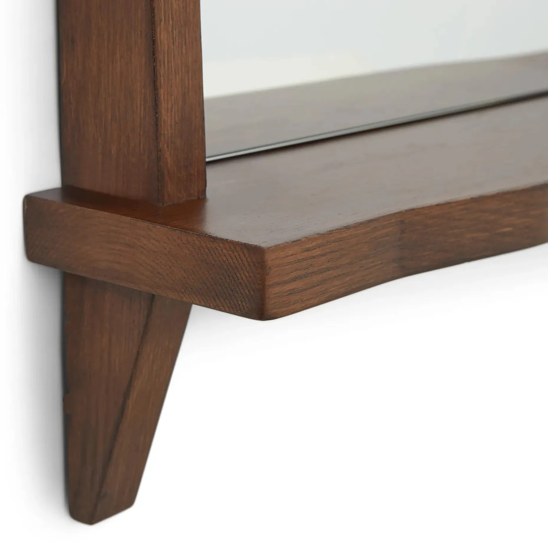 Luras Wall Mirror - Walnut
