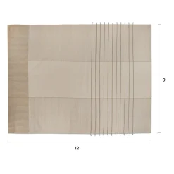 Lyla 9 x 12 Indoor/Outdoor Rug - Desert Beige