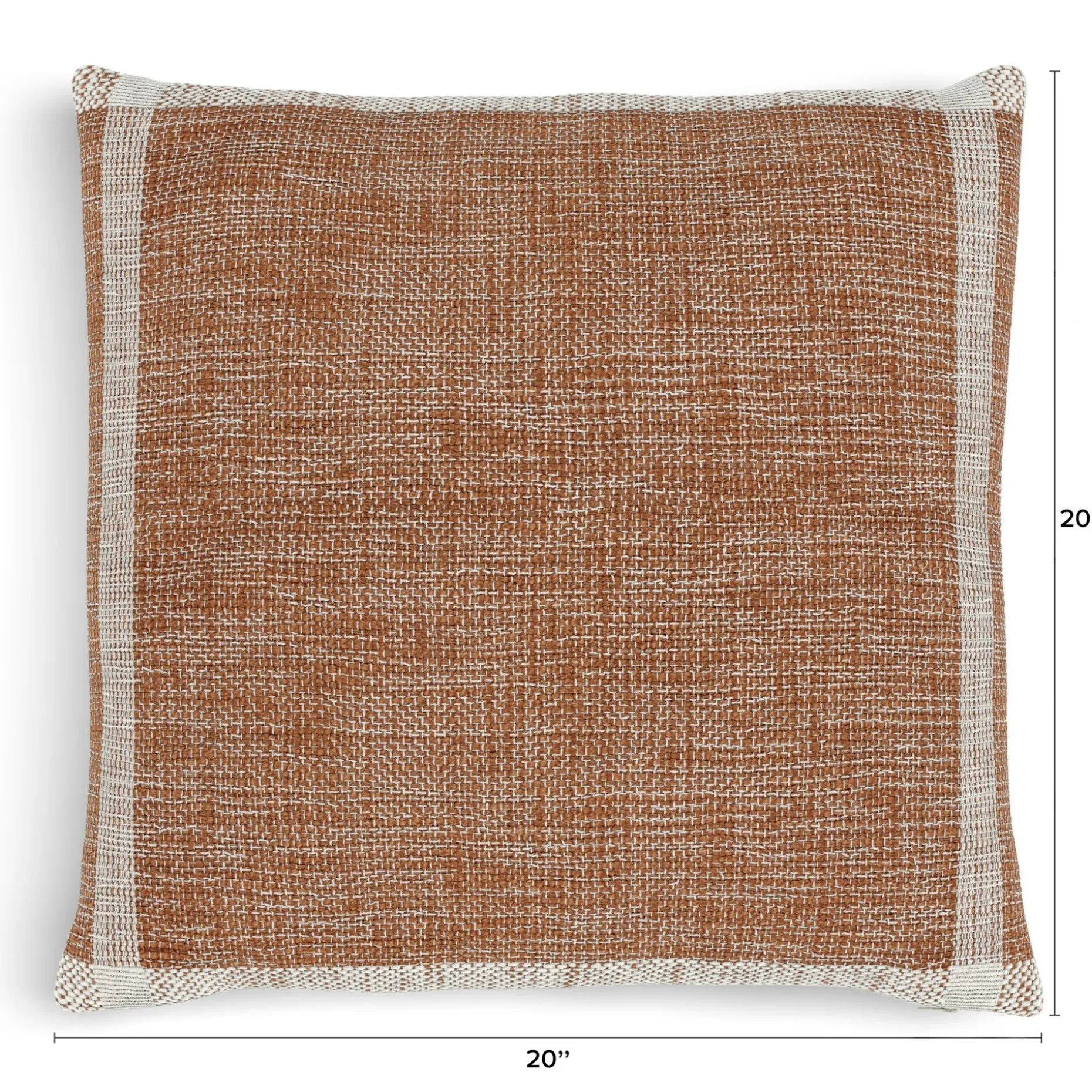 Mabel Pillow - Ochre Brown
