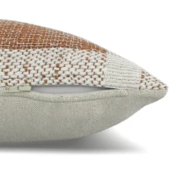 Mabel Small Pillow - Ochre Brown