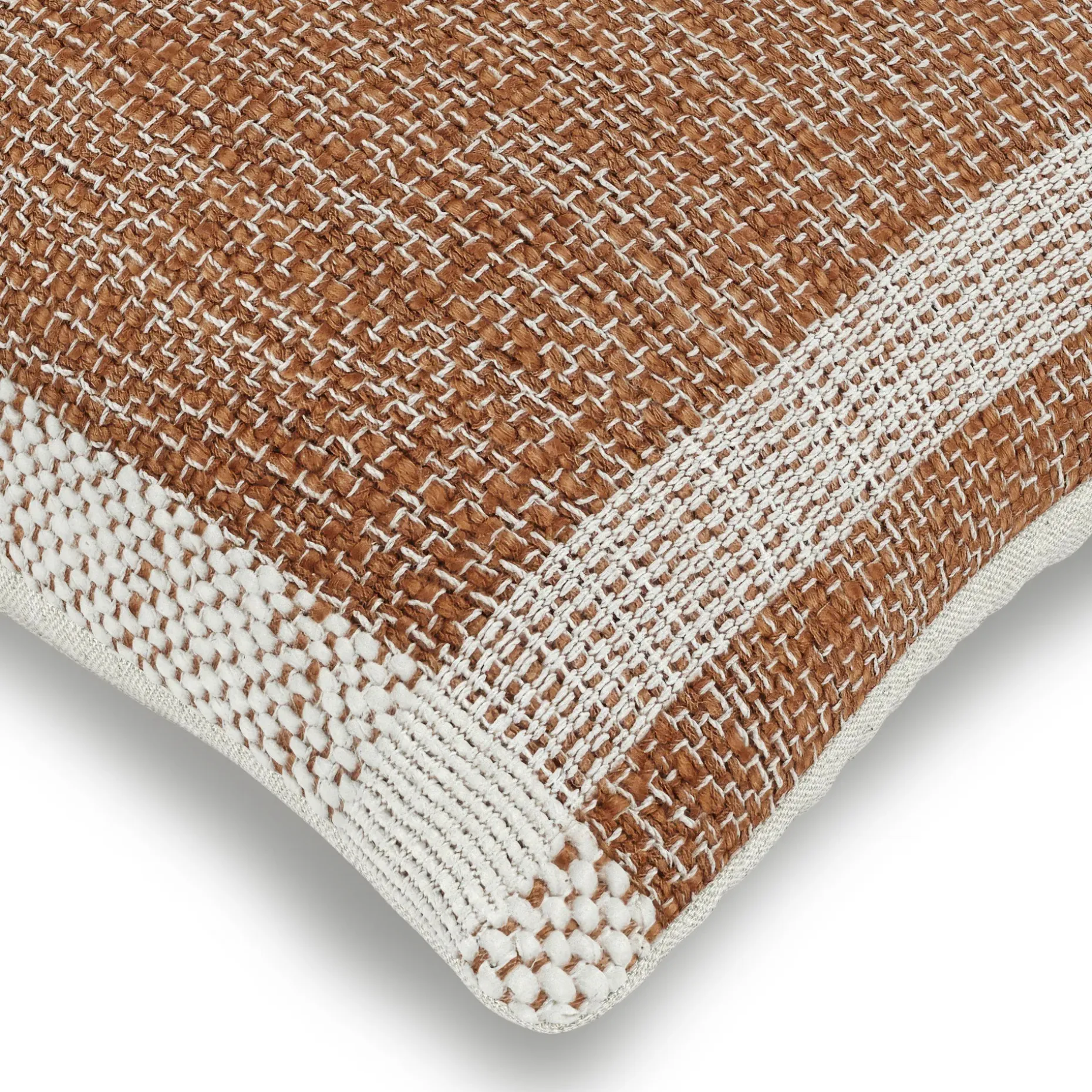 Mabel Small Pillow - Ochre Brown
