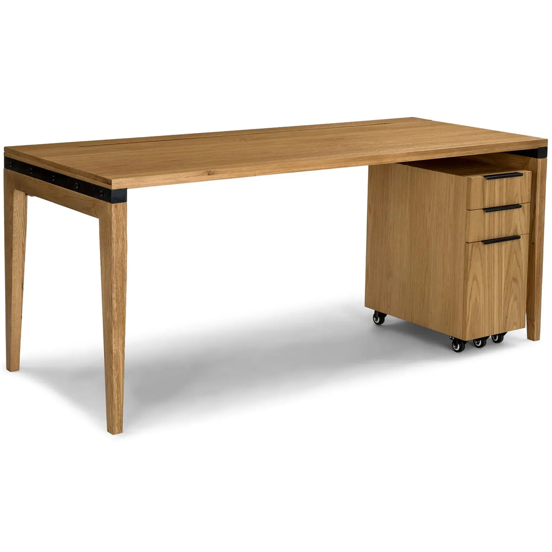 Madera 71" Desk - Oak