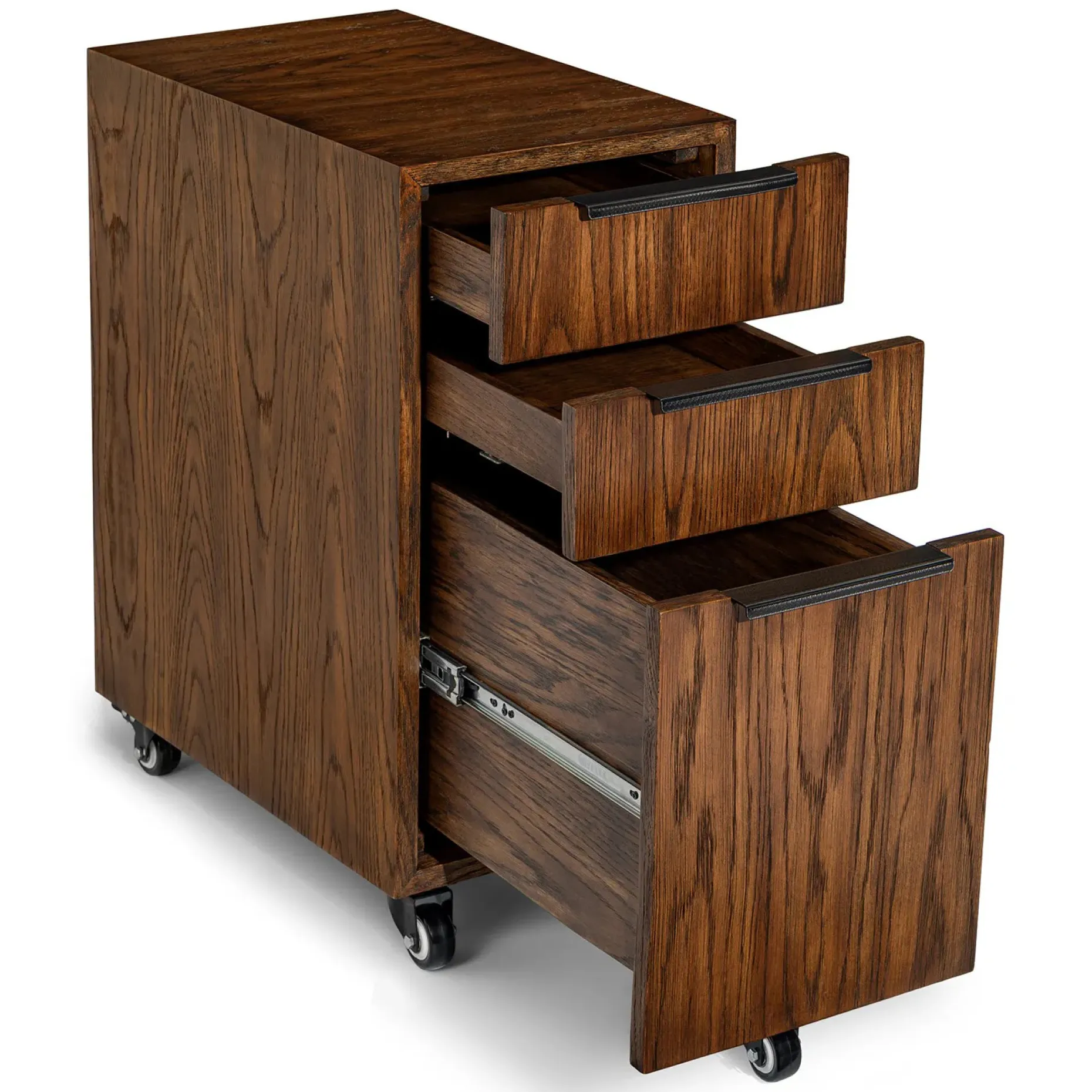 Madera 12" File Cabinet - Chestnut