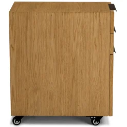 Madera 12" File Cabinet - Oak