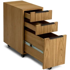 Madera 12" File Cabinet - Oak