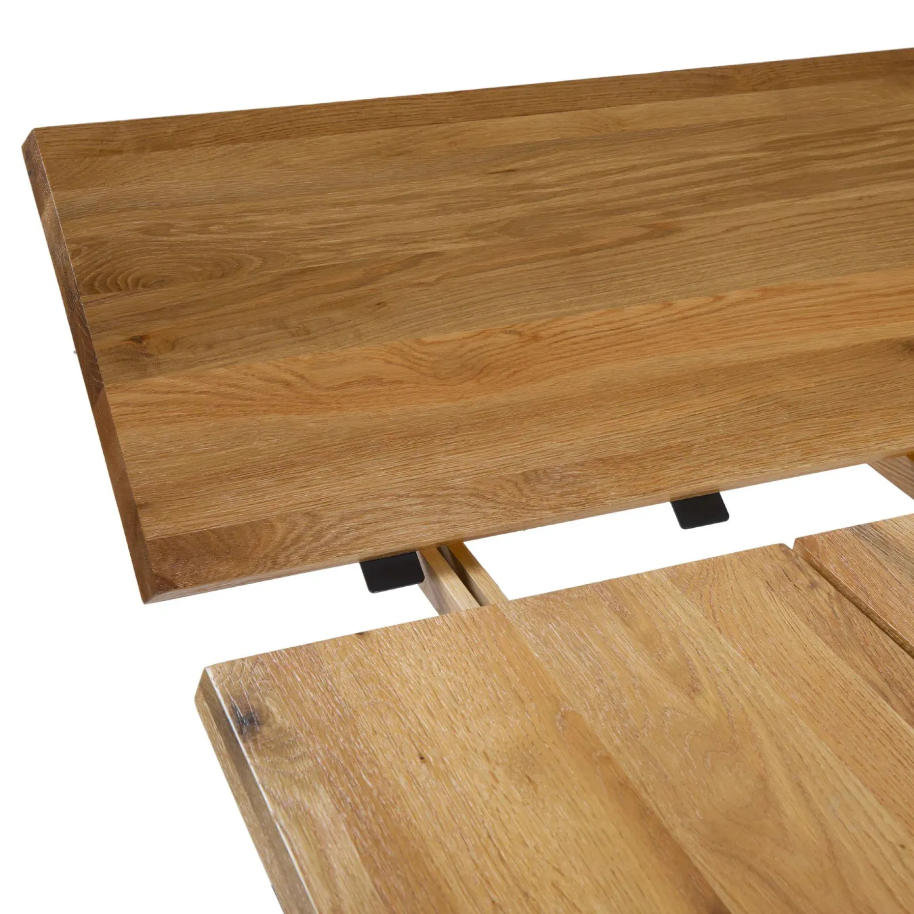 Madera 86" - 125" Solid Wood Extendable Dining Table - Oak