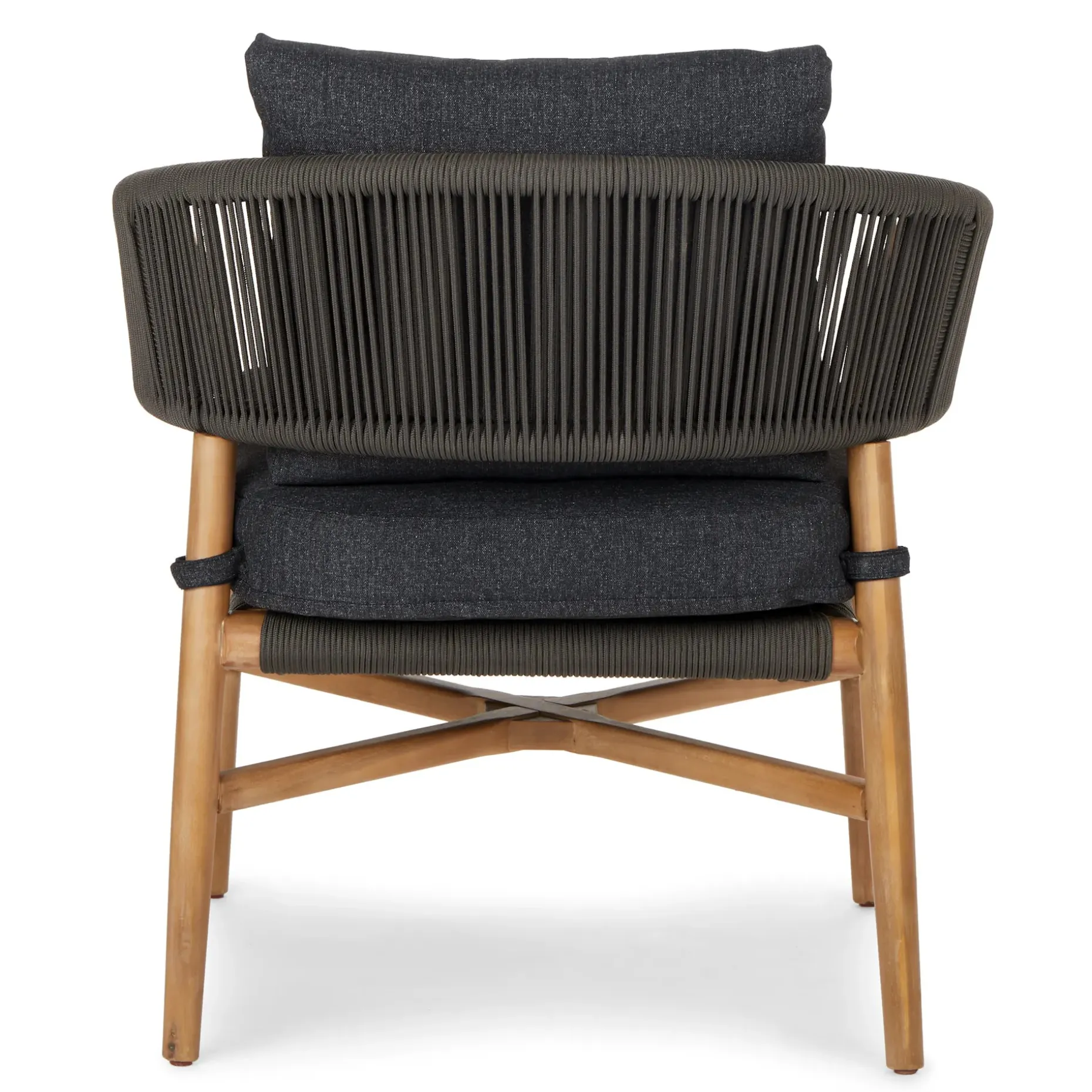 Makali 27" Outdoor Lounge Chair - Slate Gray