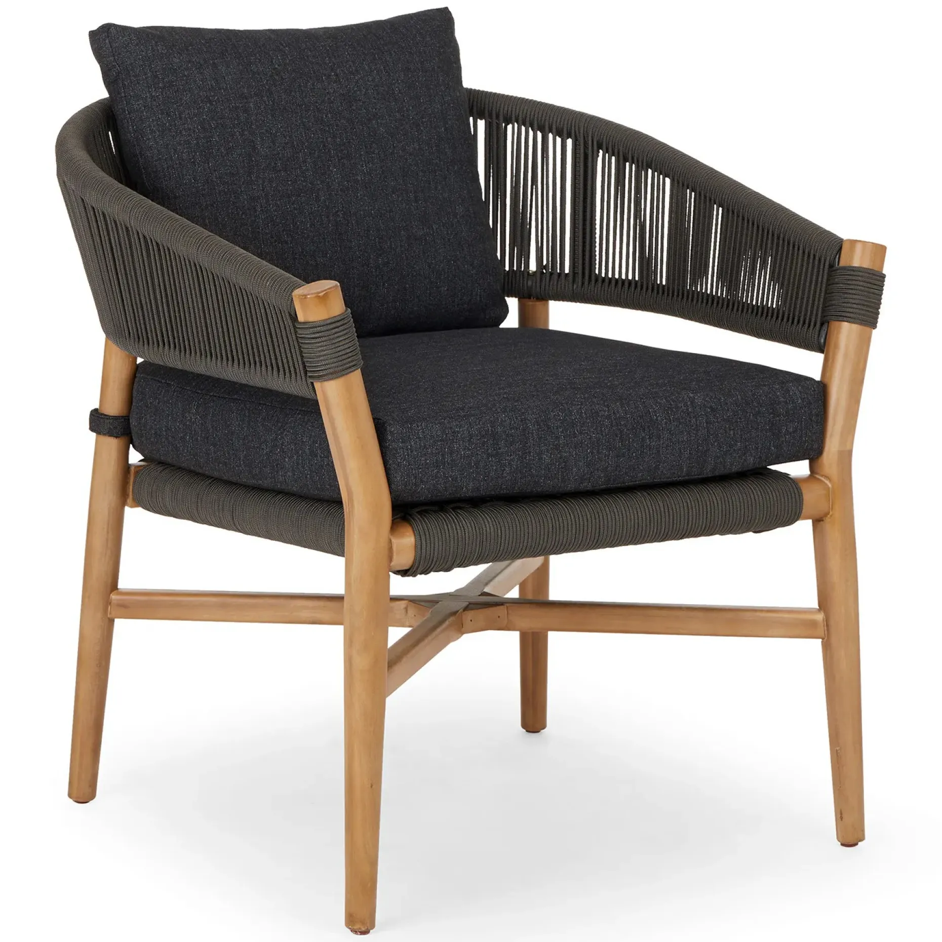 Makali 27" Outdoor Lounge Chair - Slate Gray