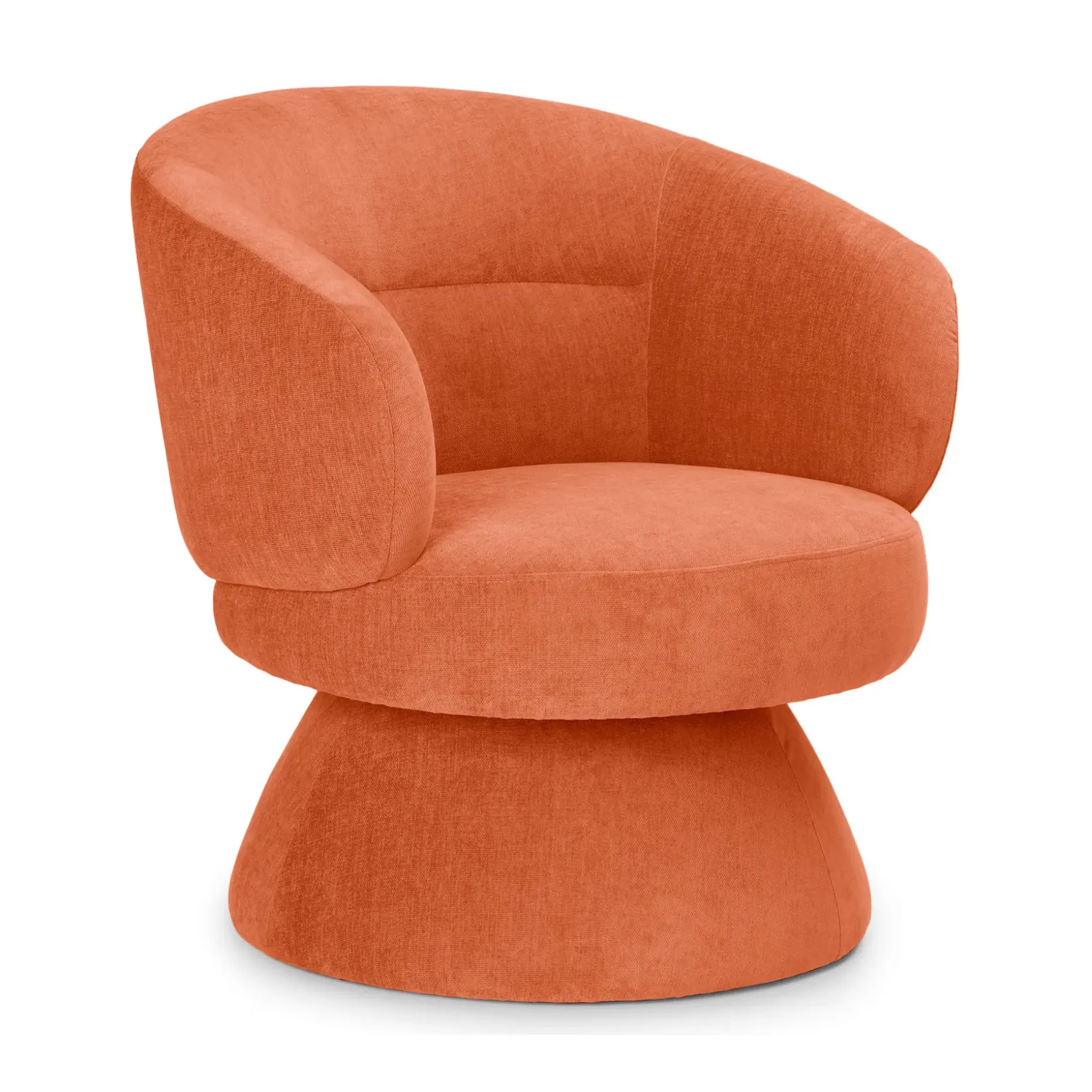 Makeva 31" Swivel Lounge Chair - Anise Brown