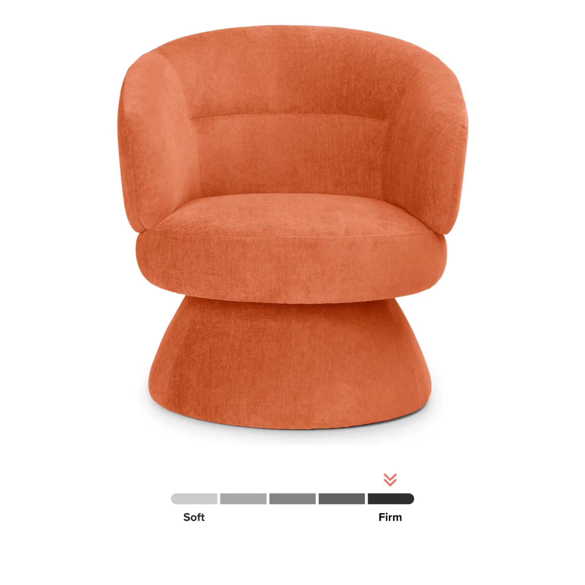 Makeva 31" Swivel Lounge Chair - Anise Brown