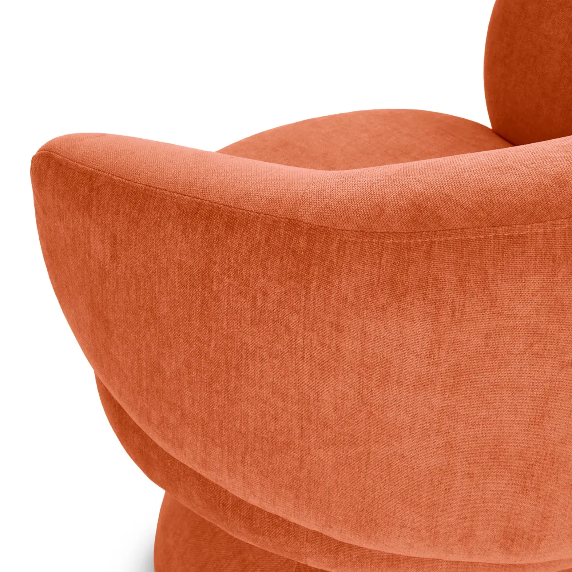 Makeva 31" Swivel Lounge Chair - Anise Brown