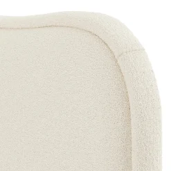 Makoa King Headboard - Ivory Wool Bouclé