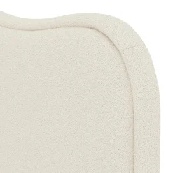 Makoa Queen Headboard - Ivory Wool Bouclé