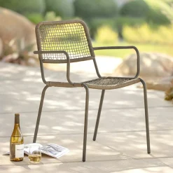 Manna Outdoor Dining Chair - Grove Green