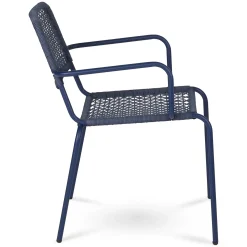 Manna Outdoor Dining Chair - Indigo Blue
