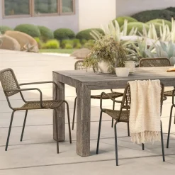 Manna Outdoor Dining Chair - Sonoma Red