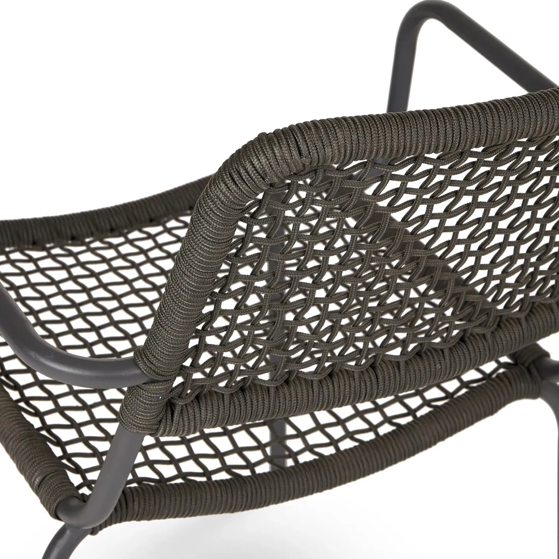 Manna Outdoor Dining Chair - Thunder Black