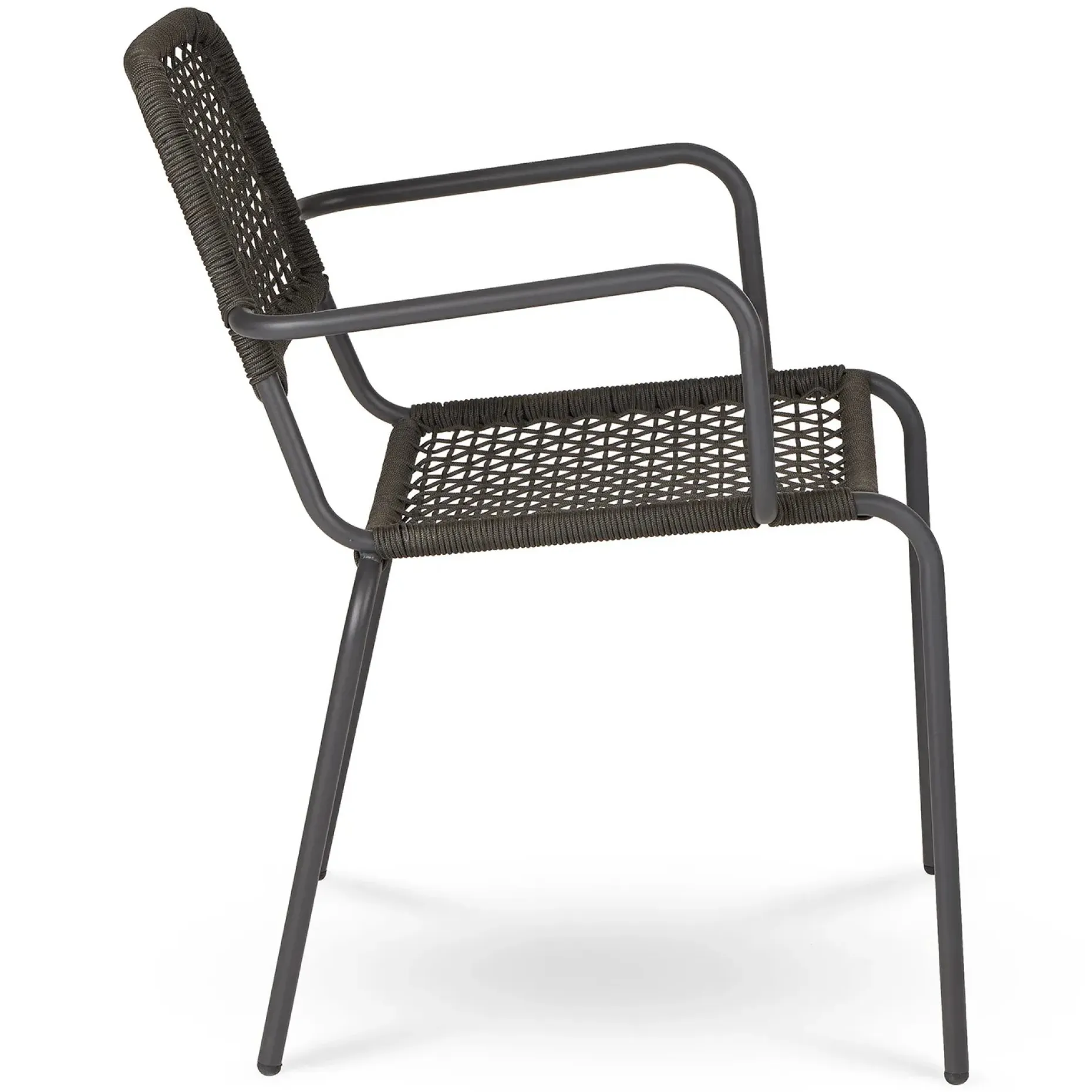 Manna Outdoor Dining Chair - Thunder Black