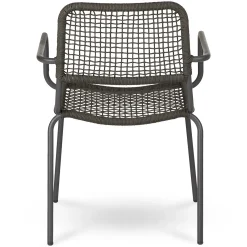Manna Outdoor Dining Chair - Thunder Black