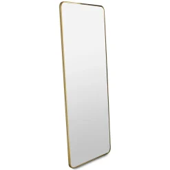 Mansfield Floor Mirror - Brass