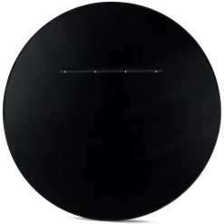 Mansfield Large Round Wall Mirror - Black