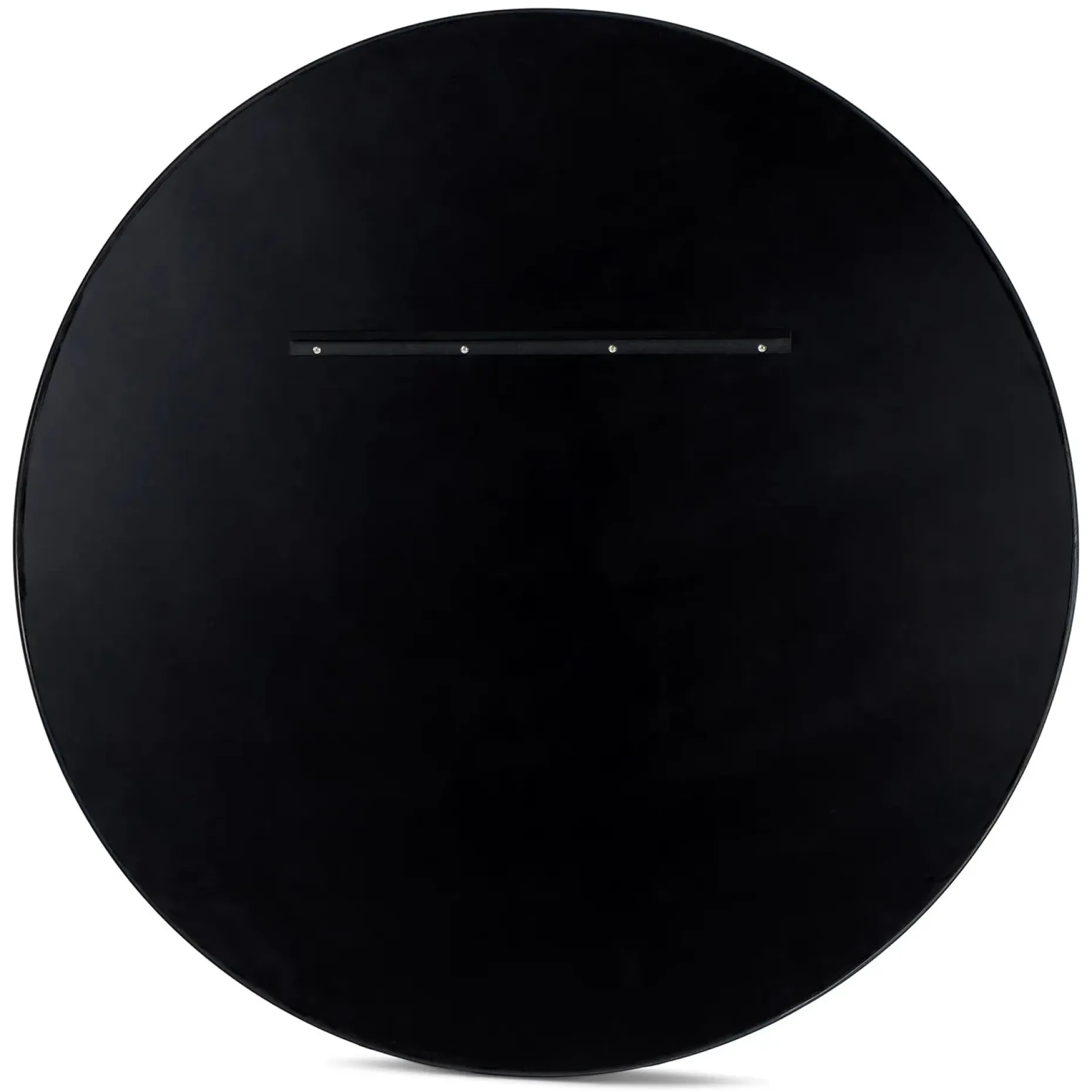 Mansfield Large Round Wall Mirror - Black