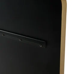 Mansfield Rectangular Wall Mirror - Brass
