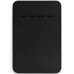 Mansfield Rectangular Wall Mirror - Black