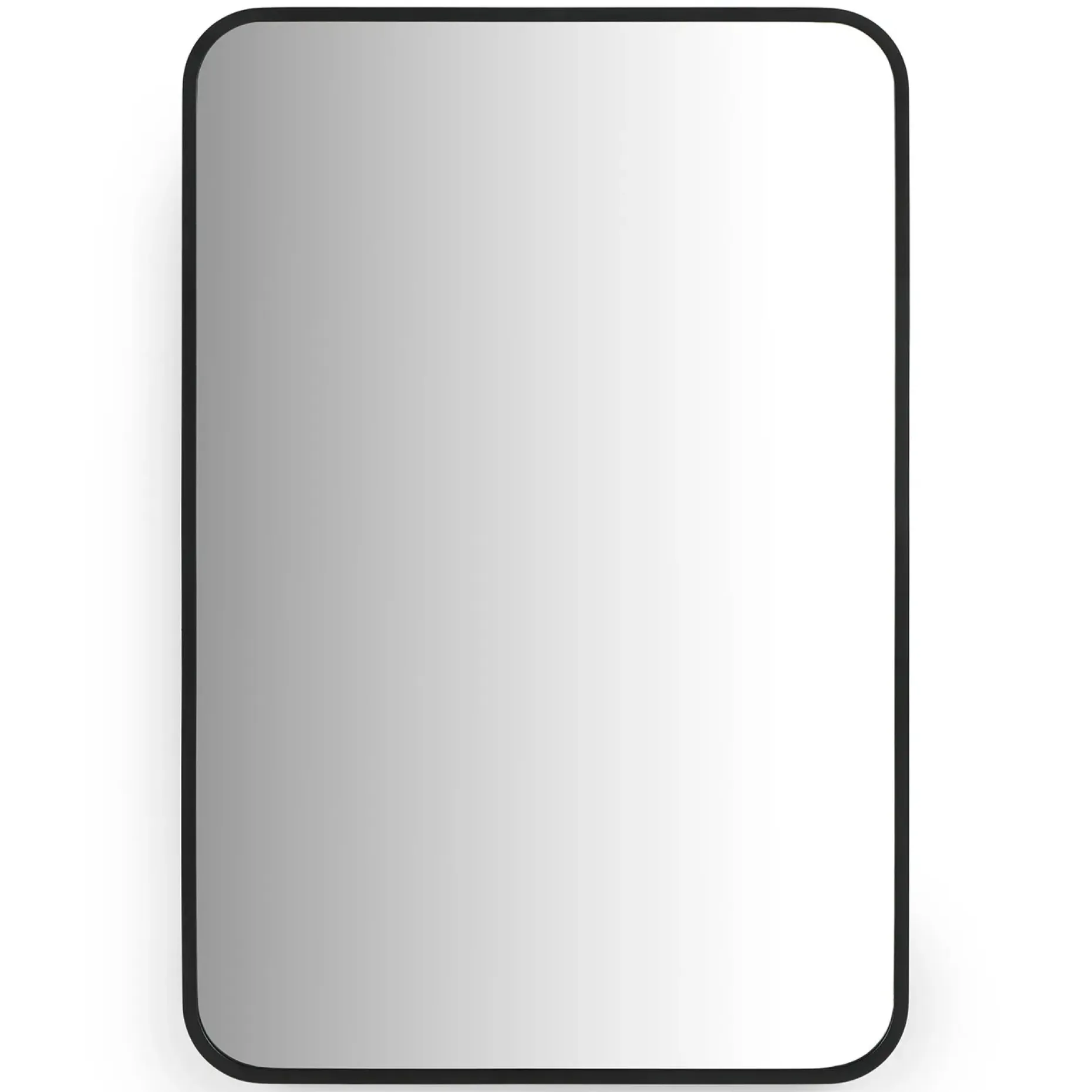 Mansfield Rectangular Wall Mirror - Black