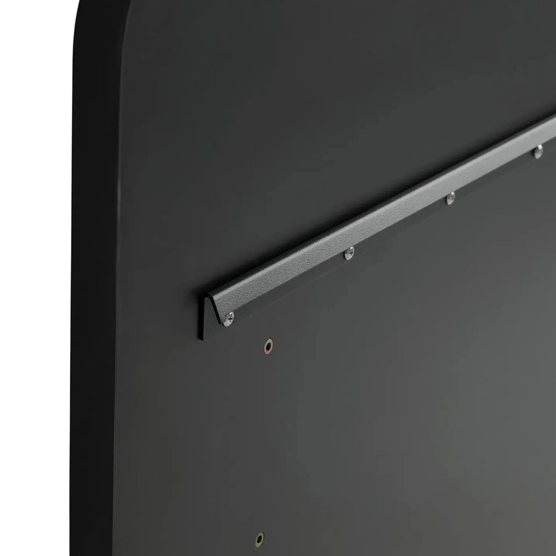 Mansfield Rectangular Wall Mirror - Black