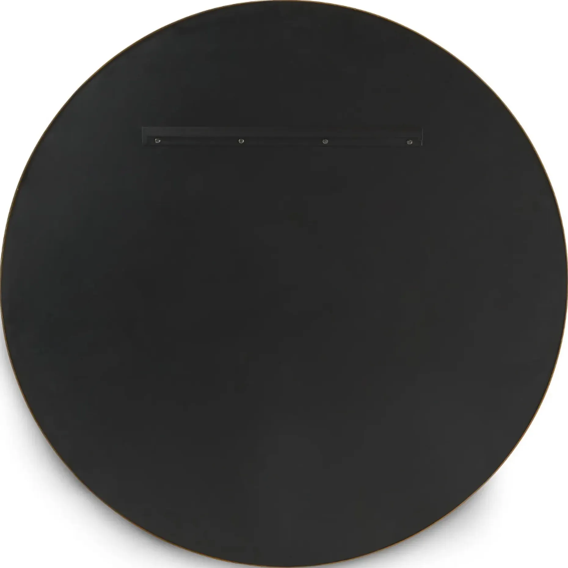 Mansfield Small Round Wall Mirror - Brass