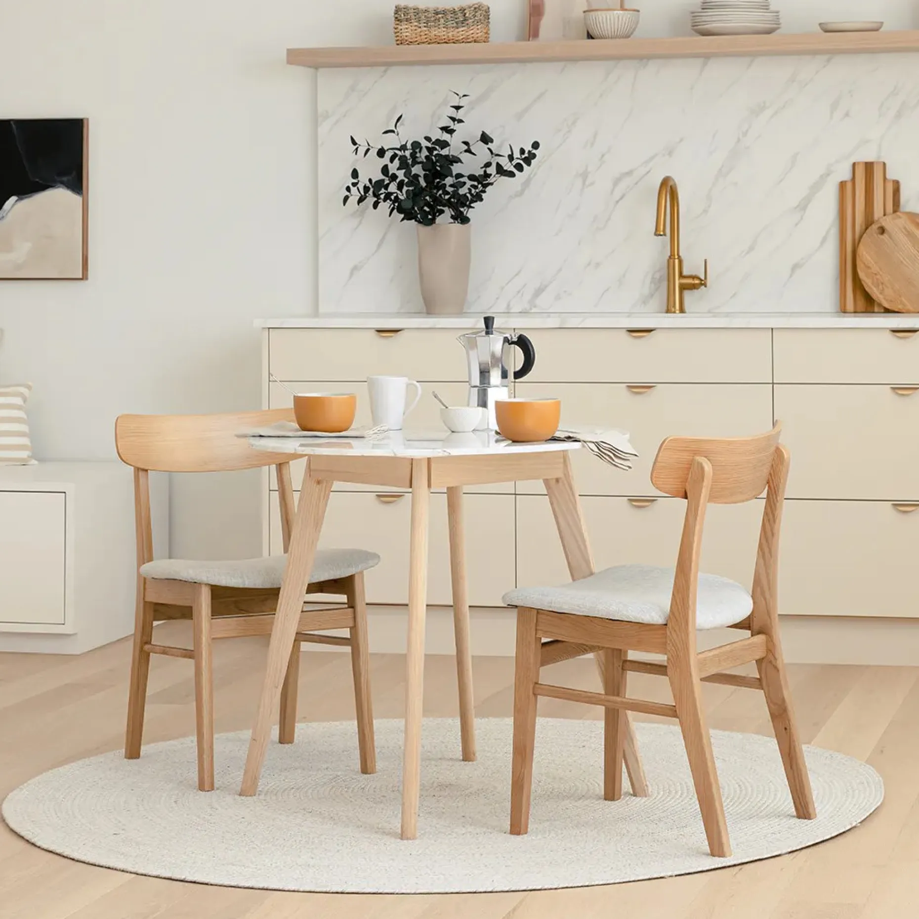 Mara Cafe Table - Oak
