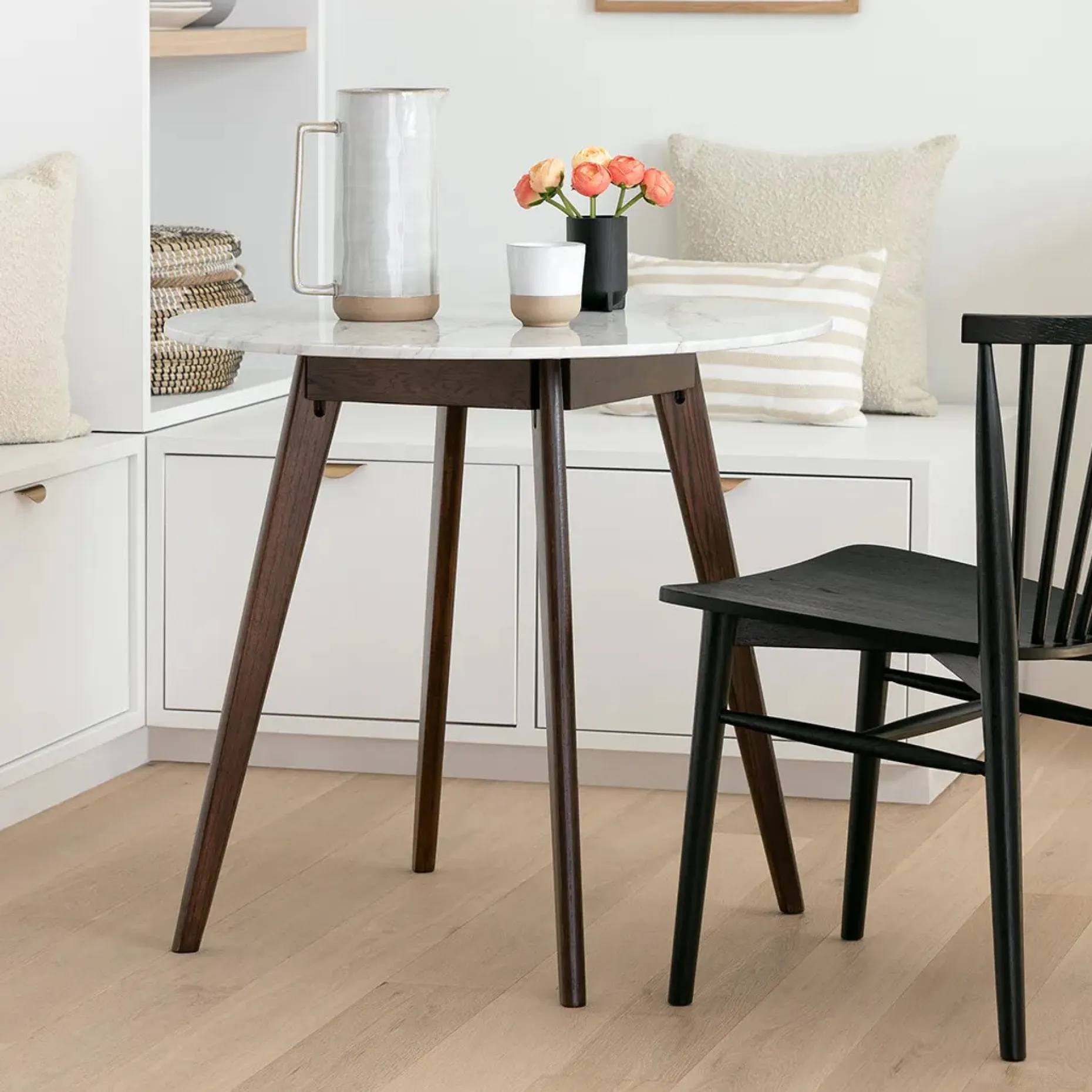 Mara Cafe Table - Walnut