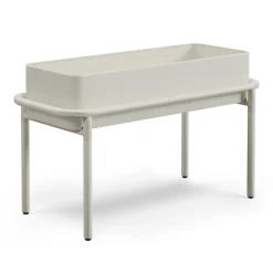 Marais Low Outdoor Planter - Taupe