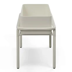 Marais Low Outdoor Planter - Taupe