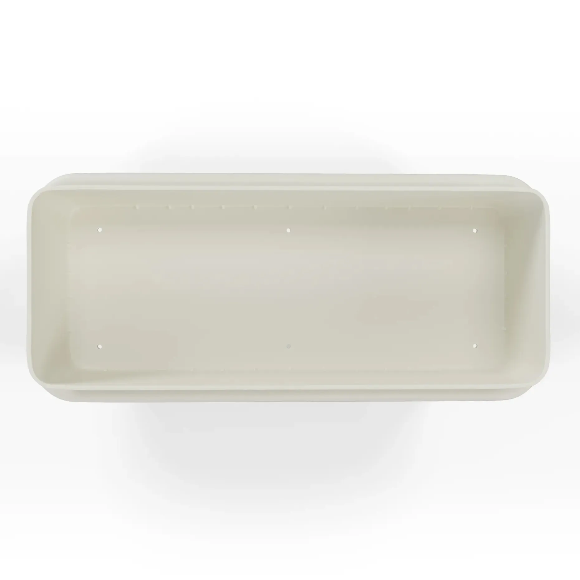 Marais Low Outdoor Planter - Taupe