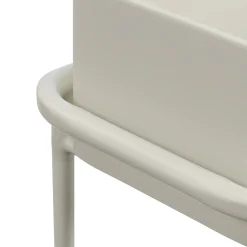 Marais Low Outdoor Planter - Taupe