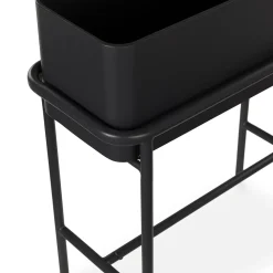 Marais Tall Outdoor Planter - Black