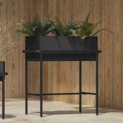 Marais Tall Outdoor Planter - Black