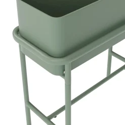 Marais Tall Outdoor Planter - Khaki Green