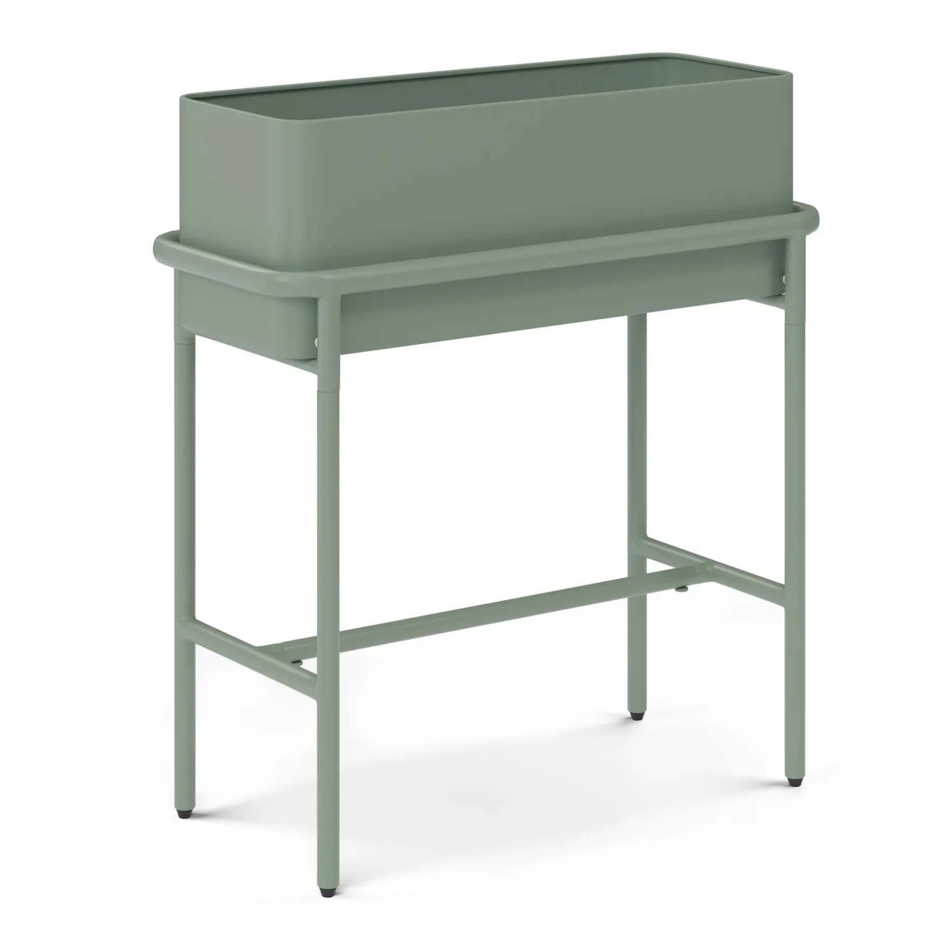 Marais Tall Outdoor Planter - Khaki Green