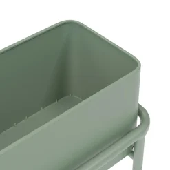 Marais Tall Outdoor Planter - Khaki Green
