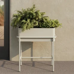 Marais Tall Outdoor Planter - Taupe