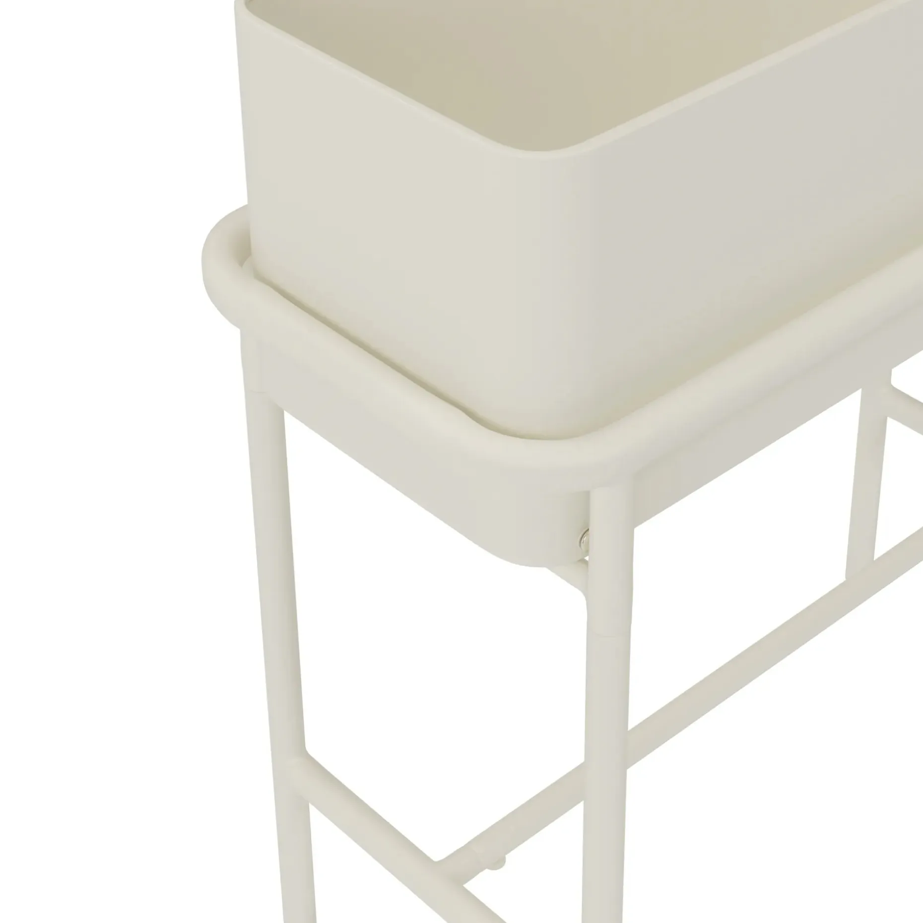 Marais Tall Outdoor Planter - Taupe