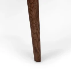 Mara Marble Side Table - Walnut